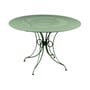 Table ronde 1900 / Ø 117 cm - Trou parasol / 8 personnes - Fermob