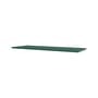 Armlehne  holz grün / Internes Regal für Panton Wire Extended - B 68,2 x T 25,7 cm - MONTANA