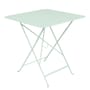 Tavolo pieghevole Bistro metallo verde / 71 x 71 cm - Foro per ombrellone - Fermob