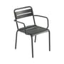 Fauteuil empilable Star / Acier - Emu