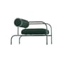 Fauteuil rembourré Sofa with Arms tissu vert / Shiro Kuramata, 1982 - Cappellini