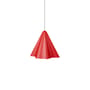 Skirt Pendant metal red / Ø 30 x H 29 cm - BROSTE COPENHAGEN