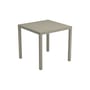 Table carrée Nova métal gris / 80 x 80 cm - Emu