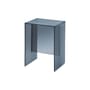 Table d'appoint Max-Beam plastique bleu / Tabouret - Kartell