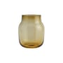 Vase Silent verre orange / Ø 20 x H 23 cm - Muuto