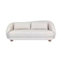 Sofa Blake textil beige / 3-Sitzer – L 222,5 cm - NV GALLERY