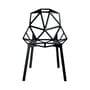 Chaise empilable Chair one métal noir / Konstantin Grcic, 2003 - Magis