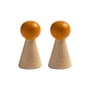 Set de 2 patères Halma bois - & klevering