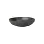 Suppenteller Flow keramik schwarz / Ø 19,5 x H 5 cm - Ferm Living