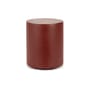 Table d'appoint Pawn céramique rouge / Tabouret - Ø 30 x H 36 cm - Fibre polyester - Serax