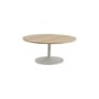 Tavolino Soft legno naturale / Ø 95 x H 42 cm - Muuto