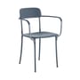 Armlehnstuhl Savoia plastikmaterial blau - Kartell