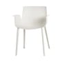 Fauteuil Piuma plastique blanc / Piero Lissoni, 2016 - Kartell