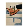 La main ouverte Rug textile multicoloured / 300 x 200 cm - Le Corbusier - CASSINA