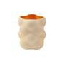 Vase Grape Small céramique orange / Ø 24,5 x H 30 cm - POLSPOTTEN
