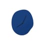 Wanduhr Melt holz blau / L 28 x H 33 cm - Ferm Living