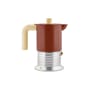 Caffettiera espresso italiano Vite metallo marrone / 3 tazze - 15 cl / Adatto all’induzione - Alessi
