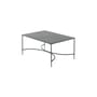 Couchtisch Toscana metall grau / 76 x 52 cm - Unopiu