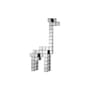 Panton Cubes Giraffe Decoration plastic material silver / Giraffe Kit - Verner Panton, 1975 - Vitra