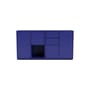 Couple Dresser wood blue / W 139.2 x D 38 x H 72.6 cm - MONTANA