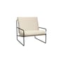 Fauteuil rembourré Desert tissu blanc - Ferm Living