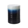 Table d'appoint Lagoon céramique bleu / Céramique - Ø33 x H45 cm - POLSPOTTEN