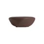 Reborn Coffee table plastic material brown / 70 x 75 x H 30 cm - 100% recycled - Slide