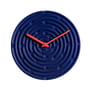 Orologio murale Minos ceramica blu / Ceramica - Ø 42 cm - raawii