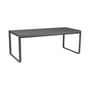 rechteckiger Tisch Bellevie metall grün grau / L 196 cm - für 8 bis 10 Personen - Fermob