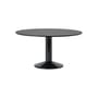 Table ronde Midst noir / Ø 140 cm - Linoleum - Muuto