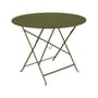 Table pliante Bistro / Ø 96 cm - 5 personnes / Trou parasol - Fermob