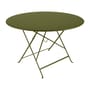 Table pliante Bistro / Ø 117 cm - 6/8 personnes - Trou parasol - Fermob