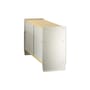 Buffet Theca bois bois naturel métal / Haut - L 123 x H 78 cm - Magis
