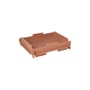 Stacie Stackable tray wood brown / 44 x 34 x H 10 cm - MDF - BROSTE COPENHAGEN