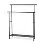 Dora Towel rail metal black / L 72.5 x H 88 cm - Ferm Living