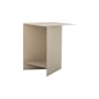 Beistelltisch Tasha metall beige / 35 x 35 x H 45 cm - Bloomingville