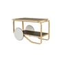 Carrello/tavolo d'appoggio Tea Trolley 901 legno nero / Alvar Aalto, 1936 - ARTEK