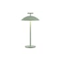 Kabellose, wiederaufladbare Außenlampe Mini Geen-A OUTDOOR metall grün / Stahl - H 36 cm - Kartell