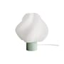 Lampe de table Soft Serve Grande vert / H 35 cm - CRÈME ATELIER