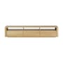 Mobile TV Shadow legno naturale / L 210 x P 46 x H 42 cm - 3 cassetti - Ethnicraft