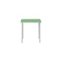 Alu table Square table metal green / 85 x 85 cm - (indoor/outdoor) - valerie objects