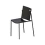 Aurora Stacking chair metal black - Zeus