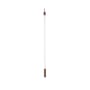 Applique avec prise Linea Wood verre blanc LED / L 134 cm - Seletti