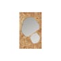 Miroir mural Folia Medium bois naturel / L 50 x H 82 cm - Ferm Living
