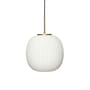 Suspension Serene verre blanc / Ø 32 cm - HÜBSCH