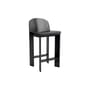 Chaise de bar Chisel 35 Low bois noir / H 65 cm - Hay