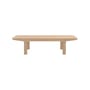 Camille Coffee table natural wood wood - 120 x 50 x H 29.5 cm - Hartô
