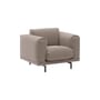 Fauteuil rembourré Rest tissu beige - Muuto