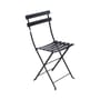 Klappstuhl Bistro metall schwarz Metall - Fermob