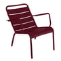 Lounge Sessel Luxembourg metall violett / Schräge Rückenlehne - Fermob